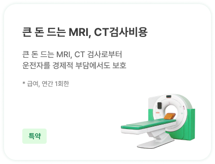 큰 돈 드는 MRI, CT검사비용